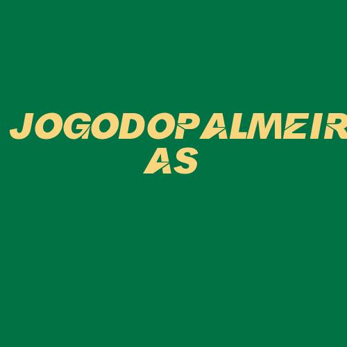 Logo da JOGODOPALMEIRAS