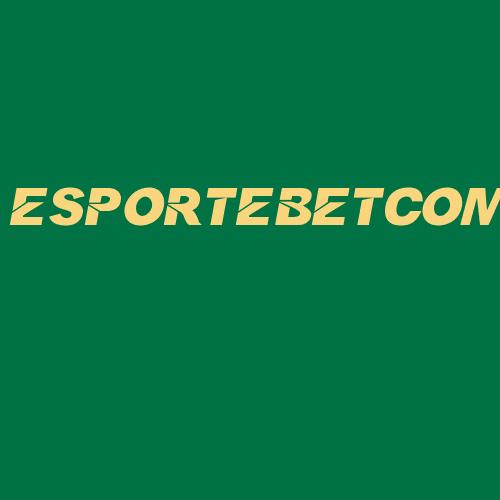 Logo da ESPORTEBETCOM